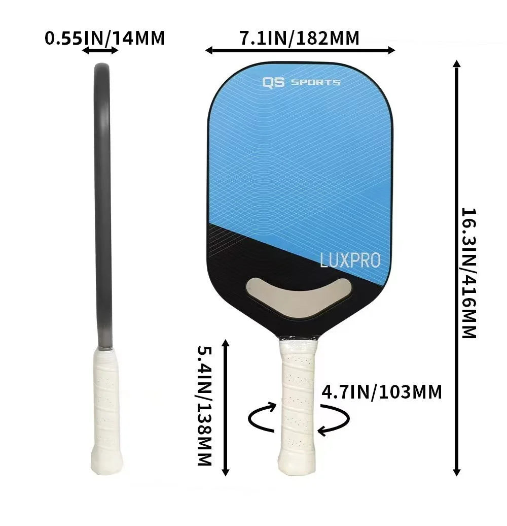 Factory Power Air Pickleball Paddle Thermoformed Unibody T700 14mm