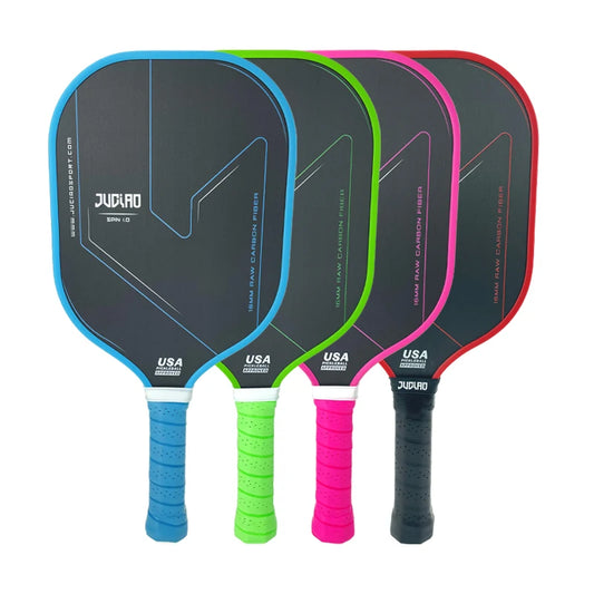 JUCIAO Thermoformed Unibody T700 Raw Carbon Fiber USAPA Approved Pickleball Paddle