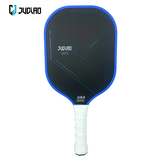 JUCIAO USAPA Approved Thermoformed Unibody T700 Raw Carbon Fiber Pickleball Paddle