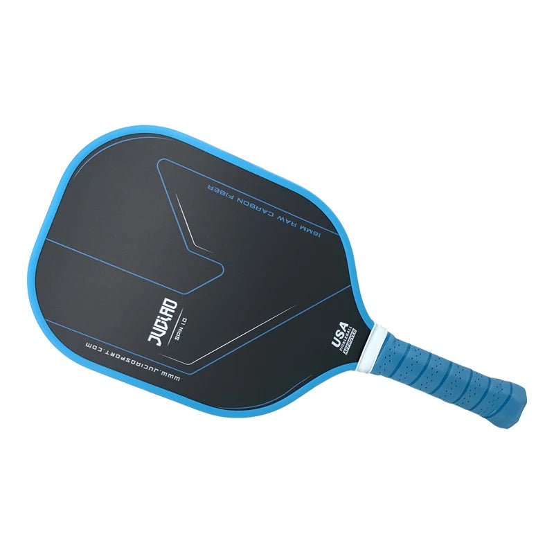 JUCIAO Thermoformed Unibody T700 Raw Carbon Fiber USAPA Approved Pickleball Paddle