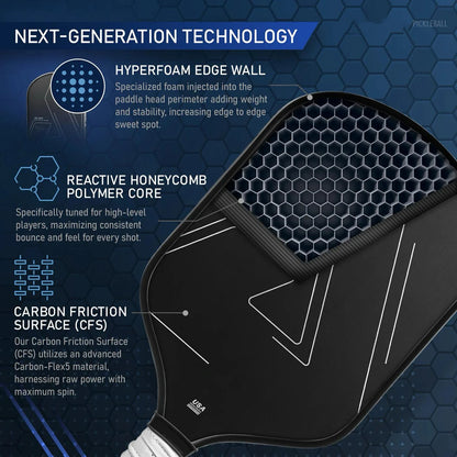 Factory T700 Carbon Fiber Pickleball 16MM Paddle