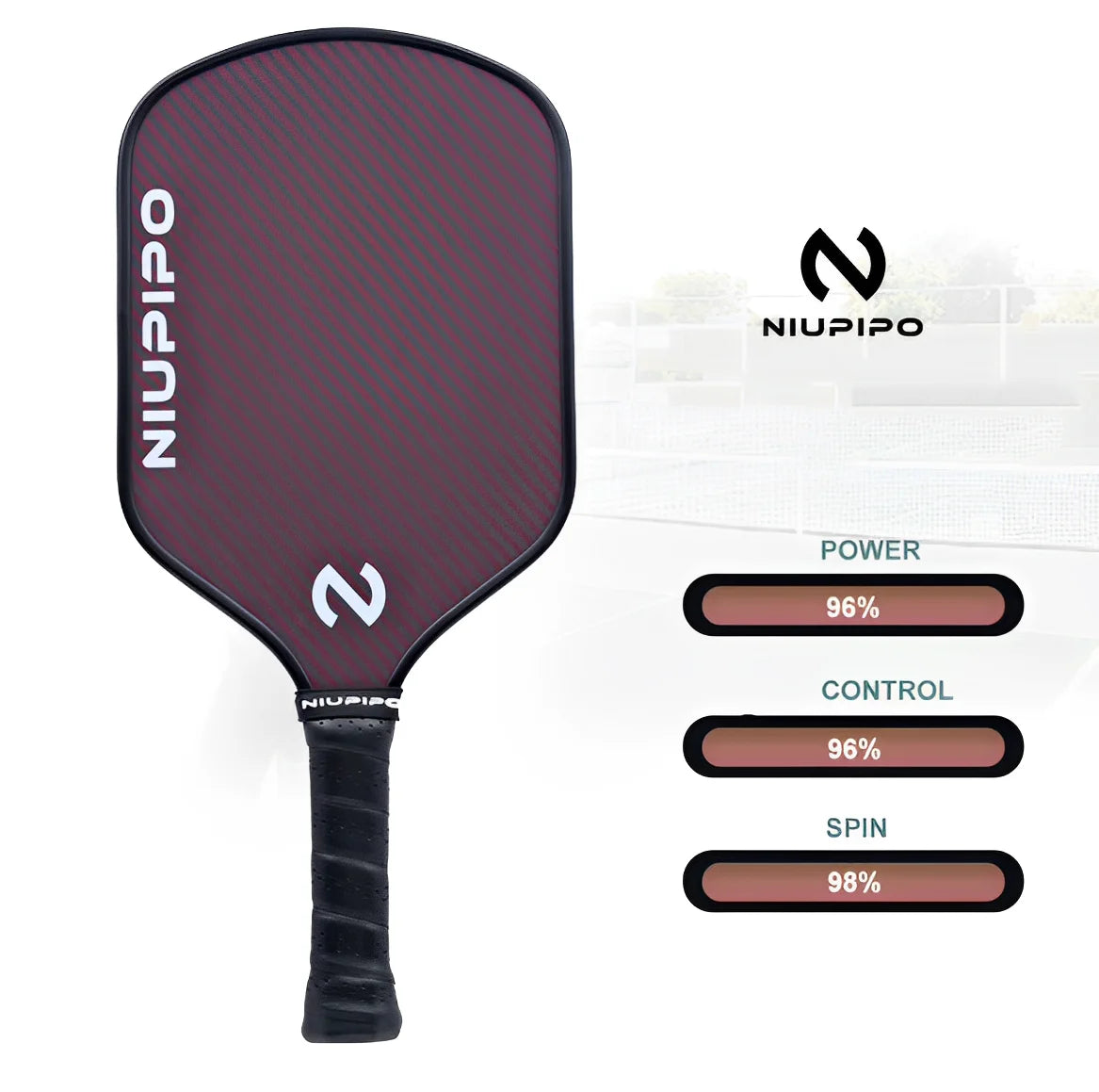 Niupipo 16MM Kevlar Pickleball Paddle