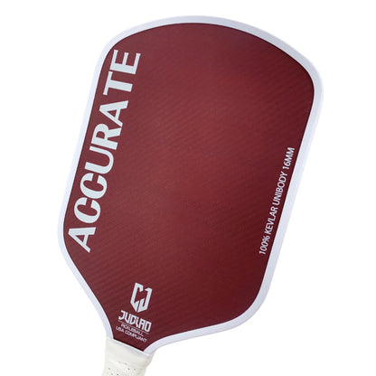 JUCIAO Thermoformed Unibody Kevlar Pickleball Paddle With High Grit & Spin Surface 16MM